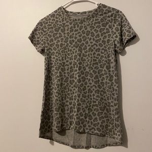 XS Cheetah Print Shirt